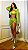 Conjunto Jacky Verde Lurex Splash - Imagem 1