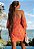 Conjunto Cropped+ Saia Less Laranja Perfect Way - Imagem 3