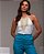 Blusa Eunice Off c/ Detalhes Duplo Sentido - Imagem 1