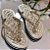 Chinelo Flip Flop Matelassê Dourado Santa Lolla - Imagem 1