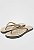 Chinelo Flip Flop Matelassê Dourado Santa Lolla - Imagem 3