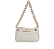 Luiza Barcelos - Pequena Alça Corrente Ombro Off White - Imagem 1