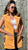 Bebela - Colete Samantha Jeans Laranja - Imagem 1