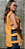 Bebela - Colete Samantha Jeans Laranja - Imagem 2