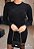 Perfect Way - Vestido em Tricot Preto - Imagem 2