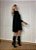 Amaram - Poncho Tricot Preto - Imagem 3