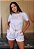 Perfect Way - T Shirt Malha Branca Estampada - Imagem 1