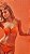 MondaBelle - Conjunto Biquini Laranja Neon - Imagem 4