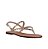 Luiza Barcelos - Sandália Rasteira Tachas Dourada - Imagem 1