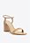 Schutz - Sandália Salto Bloco Médio Bege - Imagem 1
