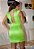 Perfect Way - Vestido Curto Blazer Verde Neon - Imagem 3