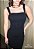 Perfect Way - Vestido Midi Crepe Preto Com Fenda - Imagem 2