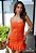 Perfect Way - Vestido Curto de Alça Laranja - Imagem 1