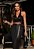 Perfect Way - Saia Midi com Fenda Preto - Imagem 1