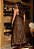 Perfect Way - Saia Maxi Couro Marrom - Imagem 3