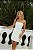 Únicas - Vestido Linho Off White - Imagem 1
