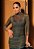 Perfect Way - Vestido Midi Drapeado Estampado - Imagem 2