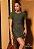 Perfect Way - Vestido T-shirt Verde Militar - Imagem 2