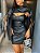 Pimpnella - Vestido Ivy Couro Preto - Imagem 3