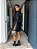Pimpnella - Vestido Ivy Couro Preto - Imagem 2
