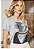 Luleg - T shirt Branca Estampada Bordada - Imagem 1