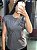 Flor Linda - T-Shirt Flávia Chumbo - Imagem 3