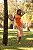 Blue Kabana - Vestido Bordado Laranja - Imagem 1