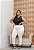 Benedita Plus Size - Regata Canelada - Imagem 1