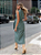 Flor Linda - Vestido Midi Couro - Imagem 3