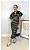 Roma - Vestido Tricô Preto/Branco - Imagem 1