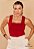 Perfect Way - Blusa Decote Vermelho - Imagem 1