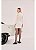 Luleg - Vestido Leather Fake Curto Off White - Imagem 2