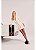 Luleg - Vestido Leather Fake Curto Off White - Imagem 1