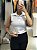 Lily Belle - T-Shirt Branca c/ Detalhes - Imagem 1