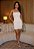 Perfect Way - Vestido Off White Flor - Imagem 1