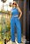 Perfect Way - Calça Pantalona Azul - Imagem 3