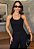Perfect Way - Regata Malha com Elastano Preto - Imagem 1