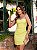Únicas - Vestido Afaiataria Amarelo - Imagem 1