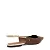 Santa Lolla - Sapatilha SlingBack Couro Marrom - Imagem 4