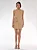 Flor Linda - Vestido Bordado Areia - Imagem 1