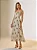 Flor Linda - Vestido Midi Linho Bordado - Imagem 1