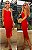 Dot Clothing - Vestido Midi Red - Imagem 1