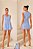 Dot Clothing - Macaquinho Azul - Imagem 1