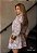 Perfect Way - Vestido Chemise Off White com Marrom - Imagem 2