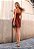 Perfect Way - Vestido Feminino Curto Marrom - Imagem 3