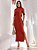 Skenn - Vestido Canelado Midi - Imagem 1