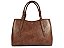 Schutz - Bolsa Grande Tote Maeve Croco Marrom - Imagem 3