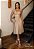Perfect Way - Saia Midi C/ Pregas Bege - Imagem 1