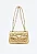 Schutz - Bolsa Média Tiracolor Dourada Couro - Imagem 6