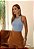 Perfect Way - Regata Em Trico Azul - Imagem 1